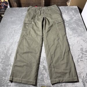 True Religion Women's Big T Military Cargo Pants‎ Kalamata Olive sz 27 (32x30.5)